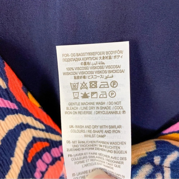 Boden Grace Flutter Sleeve Dress Multicolor Ikat - Picture 9 of 9